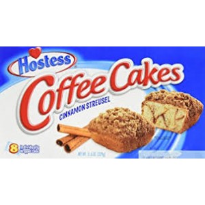 Coffee Cakes- Cinnamon Streusel Cake 8 Pack DATED - USA Foods