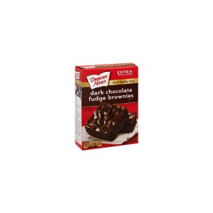 Duncan Hines Dark Chocolate Fudge Brownies Mix 515g | 