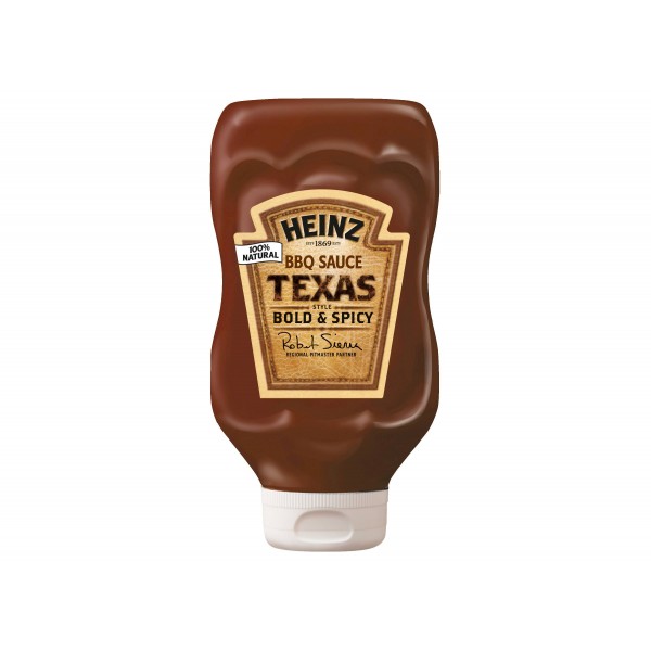 Heinz® Texas Style Bold &amp; Spicy BBQ Sauce 552g - USA Foods