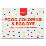 Assorted Food Color Bottles 29ml 4ct - Market Pantry