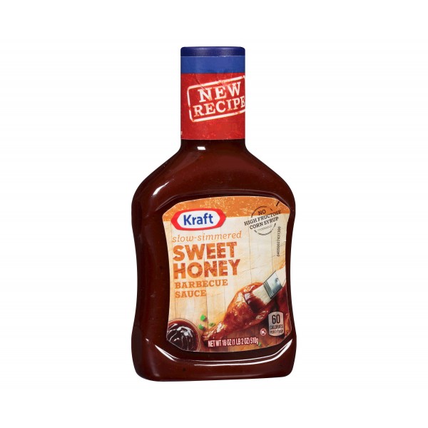 Kraft Sweet Honey BBQ Sauce 510g USA Foods