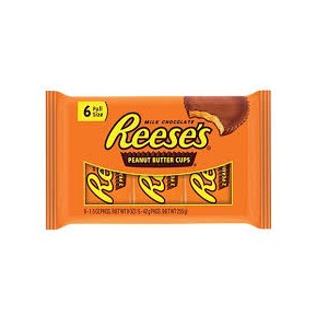 Reese's Milk Choc Peanut Butter Cups 42g 6 Pack | 