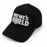 WAYNES WORLD Cap Hat BLACK