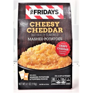 TGI Fridays Cheesy Cheddar Naturally Flavored Mashed Potatoes 116g | 