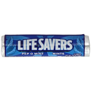 Live savers  Pep O Mint Roll 24g  | 