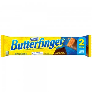 Butterfinger Candy Bar, King Size, 2 pieces 104.8 g | 