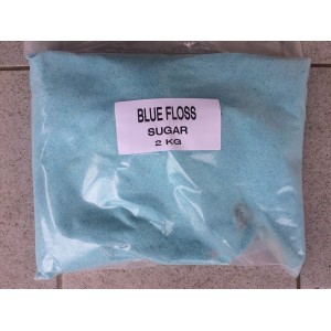 Candy Floss Sugar Blue Raspberry 2kg Bag | 