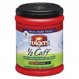 Folgers Coffee Half Caff- Medium 306g