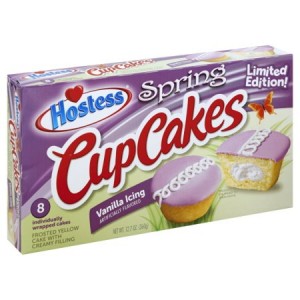 Hostess Spring Cup Cakes Limited Edition | 