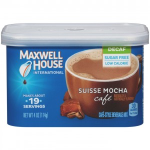 Maxwell House International Café Suisse Mocha Beverage Mix - Decaf 114g | 