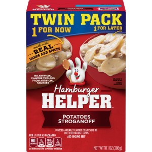 Hamburger Helper Potatoes Stroganoff 286g (Twin Pack) | 