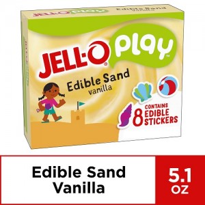 JELL-O Play Edible Sand Vanilla Pudding 144g Box | 