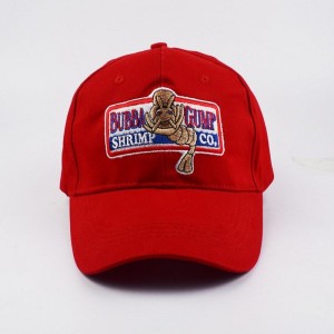 Bubba Gump Shrimp Co. Forrest Gump Cap -red -Embroidered | 