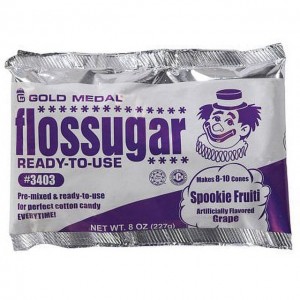 Candy Floss Sugar - Spookie Fruitti- 227g Pack | 