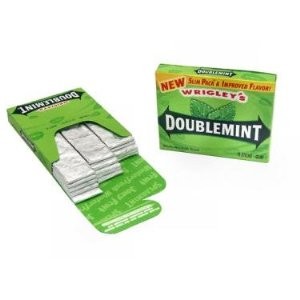 Wrigley Doublemint Chewing Gum 15 Stick Pack | 