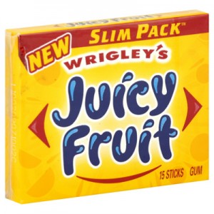 Wrigley JuicyFruit Chewing Gum 15 Stick Pack | 