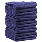 MOVING BLANKETS X 12 PACK -BLUE 