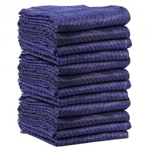 MOVING BLANKETS X 12 PACK -BLUE  | 