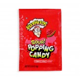  WARHEADS POPPING CANDY POUCH IN DISPLAY - SOUR WATERMELON