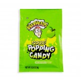  WARHEADS POPPING CANDY POUCH IN DISPLAY - SOUR GRN APPLE