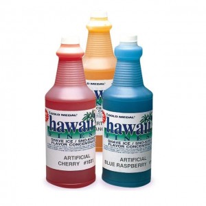 SHAVED ICE CONCENTRATE SYRUP 0.946L STRAWBERRY DAIQUIRI | 