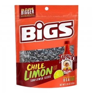 Bigs sunflower seeds tapatio chile limon 5.35oz- 152g- BEST PRICE IN NZ | 