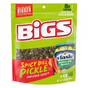 Bigs sunflower seeds vlasic spicy dill pickle 5.35oz- 152g- BEST PRICE IN NZ | 