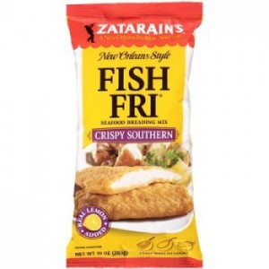 Zatarain's poly bag 10oz fish fri crispy southern 10oz | 