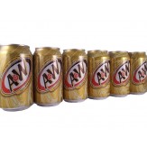 A&W Creaming Soda-355ml - 6 Pack Cans 