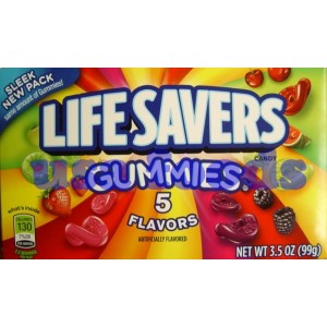 Lifesavers 5 Flavour Gummies 99g  | 