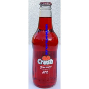 Crush Strawberry 355 ml Glass Bottle | 