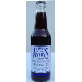 Avery's Raspberry Soda  -355ml Glass Bottle