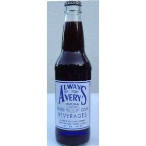 Avery's Raspberry Soda  -355ml Glass Bottle | 