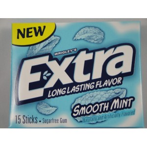 Extra Longlasting Smooth Mint  Chewing Gum  | 