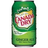 Canada Dry Ginger Ale-355ml  Can